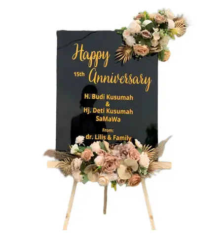 Papan Bunga Akrilik Widuri